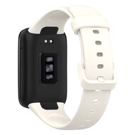 Silikon-Sportband - Wei&szlig; - Xiaomi Smart band 7 Pro