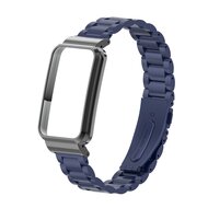 Metallgliederband mit Geh&auml;use - Dunkelblau - Xiaomi Smart band 7 Pro
