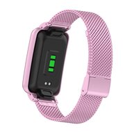 Milanaise Band mit Geh&auml;use - Flieder - Xiaomi Smart band 7 Pro