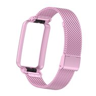 Milanaise Band mit Geh&auml;use - Flieder - Xiaomi Smart band 7 Pro