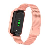 Milanaise Band mit Geh&auml;use - Rosa - Xiaomi Smart band 7 Pro