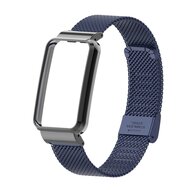 Milanaise Band mit Geh&auml;use - Dunkelblau - Xiaomi Smart band 7 Pro