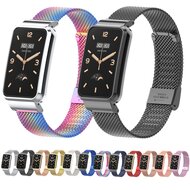 Milanaise Band mit Geh&auml;use - Dunkelblau - Xiaomi Smart band 7 Pro