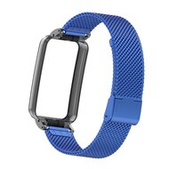 Milanaise Band mit Geh&auml;use - Blau - Xiaomi Smart band 7 Pro