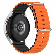 Ocean Style Armband - Orange/Schwarz - Samsung Galaxy Watch 6 - 40mm &amp; 44mm