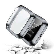 Fitbit Versa 2 Soft TPU H&uuml;lle (vollst&auml;ndig gesch&uuml;tzt) - Grau