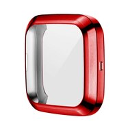 Fitbit Versa 2 Soft TPU Fall (vollst&auml;ndig gesch&uuml;tzt) - Rot