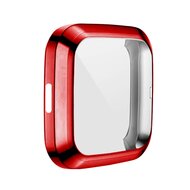 Fitbit Versa 2 Soft TPU Fall (vollst&auml;ndig gesch&uuml;tzt) - Rot