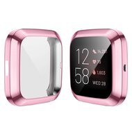 Fitbit Versa 2 Soft TPU Fall (vollst&auml;ndig gesch&uuml;tzt) - Rosa