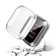 Fitbit Versa 2 Soft TPU Fall (vollst&auml;ndig gesch&uuml;tzt) - Transparent
