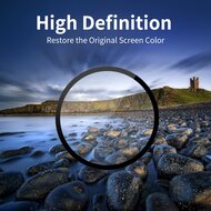 Displayschutzfolie aus geh&auml;rtetem Glas - Vollst&auml;ndige Abdeckung - Geeignet f&uuml;r die Samsung Galaxy Watch 5 - 40mm