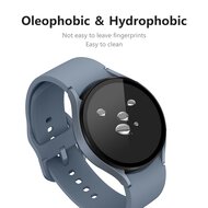 Displayschutzfolie aus geh&auml;rtetem Glas - Vollst&auml;ndige Abdeckung - Geeignet f&uuml;r die Samsung Galaxy Watch 5 - 44mm