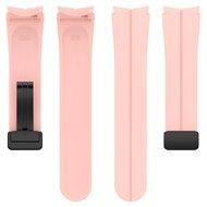 D-Schnallen-Sportarmband - Hellrosa - Samsung Galaxy Watch 6 Classic - 47mm &amp; 43mm