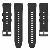 Silikonband mit Schnalle - Schwarz - Samsung Galaxy Watch 6 Classic - 47mm &amp; 43mm