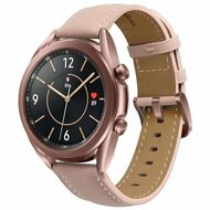 Premium Lederarmband - Hellrosa - Samsung Galaxy Watch 6 Classic - 47mm &amp; 43mm