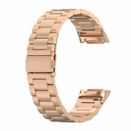 Metallband - Ros&eacute;gold - Geeignet f&uuml;r FitBit Charge 5 &amp; 6