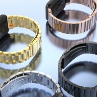 Metallgliederband - Gold - Xiaomi Smart band 7 Pro