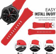 Samsung Gear S3 Sportband - Rot