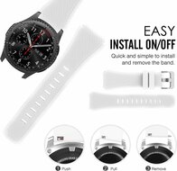 Samsung Gear S3 Sportband - Wei&szlig;
