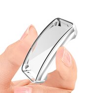 Fitbit Inspire 1 / HR / Ace 2 TPU-H&uuml;lle (vollst&auml;ndig gesch&uuml;tzt) - Silber