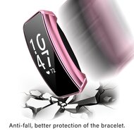 Fitbit Inspire 1 / HR / Ace 2 TPU Fall (vollst&auml;ndig gesch&uuml;tzt) - Rosa