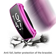 Fitbit Inspire 1 / HR / Ace 2 TPU Fall (vollst&auml;ndig gesch&uuml;tzt) - Rosa
