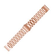 Stahlgliederarmband - Rose gold - Garmin Fenix 7X / 6X / 5X