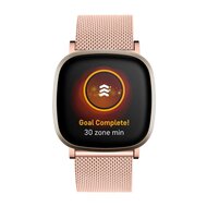 Fitbit Versa 3/4 &amp; Sense 1/2 - Milanaiseband mit Verschluss - Champagner Gold