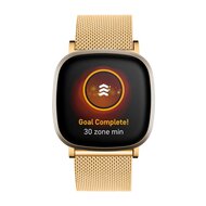 Fitbit Versa 3/4 &amp; Sense 1/2 - Milanaise Band mit Verschluss - Gold