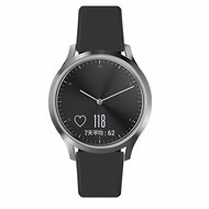 Garmin Venu 3s / Vivoactive 4s / Venu 2s / Vivomove 3s / Forerunner 255s - Sportarmband - Gr&ouml;&szlig;e: Gro&szlig; - Schwarz