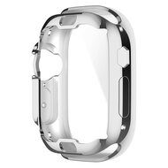 Apple Watch Ultra TPU-H&uuml;lle - Vollst&auml;ndig gesch&uuml;tzt - Silber - Geeignet f&uuml;r Apple Watch 49mm (Ultra)