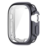 Apple Watch Ultra TPU H&uuml;lle - Vollst&auml;ndig gesch&uuml;tzt - Space Grau - Geeignet f&uuml;r Apple Watch 49mm (Ultra)
