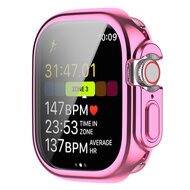 Apple Watch Ultra TPU Geh&auml;use - Vollst&auml;ndig gesch&uuml;tzt - Pink - Geeignet f&uuml;r Apple Watch 49mm