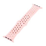 Holow Edition Sportarmband - Rosa - Geeignet f&uuml;r Apple Watch 44mm / 45mm / 46mm / 49mm