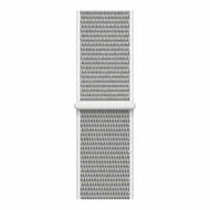 Sport Loop Armband - Hellgrau - Geeignet f&uuml;r Apple Watch 38mm / 40mm / 41mm / 42mm