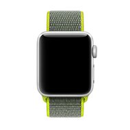Sport Loop Armband - Gr&uuml;n - Geeignet f&uuml;r Apple Watch 38mm / 40mm / 41mm / 42mm