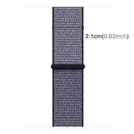 Sport Loop Armband - Marineblau - Geeignet f&uuml;r Apple Watch 38mm / 40mm / 41mm / 42mm
