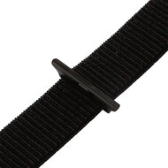 Sport Loop Armband - Schwarz / Orange - Geeignet f&uuml;r Apple Watch 38mm / 40mm / 41mm / 42mm