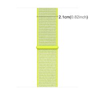Sport Loop Armband - Neongr&uuml;n - Geeignet f&uuml;r Apple Watch 38mm / 40mm / 41mm / 42mm