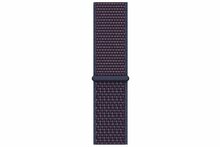 Sport Loop Armband - Dunkelviolett - Geeignet f&uuml;r Apple Watch 38mm / 40mm / 41mm / 42mm