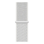 Sport Loop Armband - Wei&szlig; - Geeignet f&uuml;r Apple Watch 38mm / 40mm / 41mm / 42mm