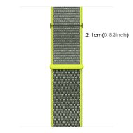 Sport Loop Armband - Gr&uuml;n - Geeignet f&uuml;r Apple Watch 44mm / 45mm / 46mm / 49mm