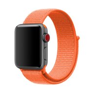 Sport Loop Armband - Orange - Geeignet f&uuml;r Apple Watch 44mm / 45mm / 46mm / 49mm
