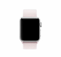 Sport Loop Armband - Weiches Rosa - Geeignet f&uuml;r Apple Watch 44mm / 45mm / 46mm / 49mm
