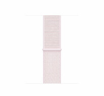 Sport Loop Armband - Weiches Rosa - Geeignet f&uuml;r Apple Watch 44mm / 45mm / 46mm / 49mm
