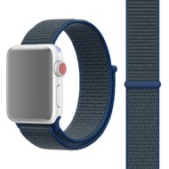 Sport Loop Armband - Dunkelblau - Geeignet f&uuml;r Apple Watch 44mm / 45mm / 46mm / 49mm