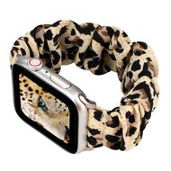 Elastisches Armband - Panther-Druck - Geeignet f&uuml;r Apple Watch 44mm / 45mm / 46mm / 49mm