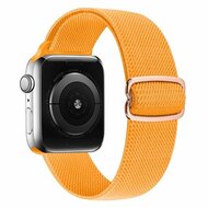 Solo Loop Nylonband - Ocker- Geeignet f&uuml;r Apple Watch 38mm / 40mm / 41mm / 42mm