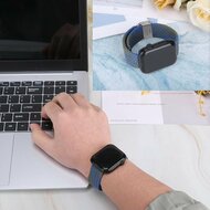Geflochtenes Armband - Blau / Gr&uuml;n - Geeignet f&uuml;r Apple Watch 38mm / 40mm / 41mm / 42mm