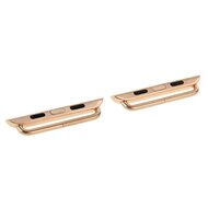 Metallbandanschluss - Gold - Geeignet f&uuml;r Apple Watch 44mm / 45mm / 46mm / 49mm